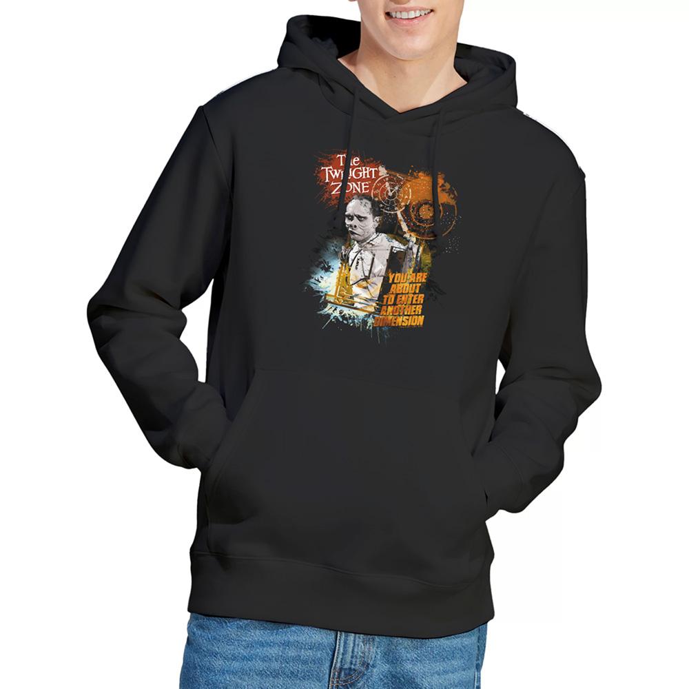 Black - Lifestyle - The Twilight Zone Unisex Adult Enter At Own Risk Hoodie