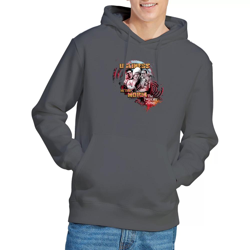 Charcoal - Lifestyle - The Twilight Zone Unisex Adult Zone The Norm Hoodie
