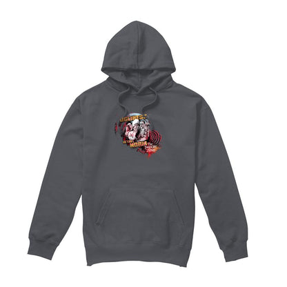 Charcoal - Front - The Twilight Zone Unisex Adult Zone The Norm Hoodie