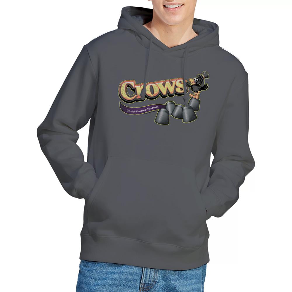 Charcoal - Lifestyle - Tootsie Roll Unisex Adult Crow Hoodie