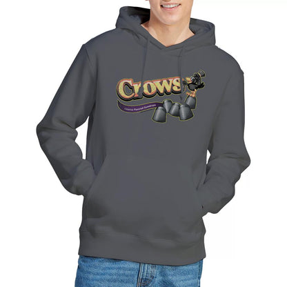 Charcoal - Lifestyle - Tootsie Roll Unisex Adult Crow Hoodie