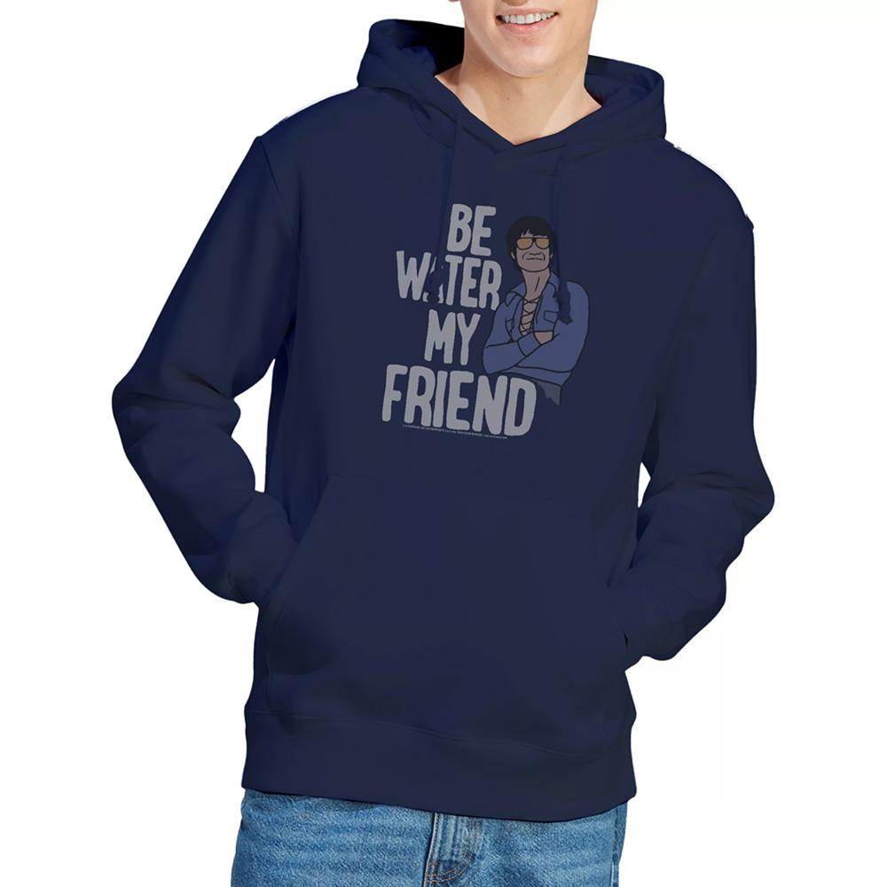 Navy - Lifestyle - Bruce Lee Unisex Adult The Shapeless Hoodie