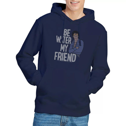 Navy - Lifestyle - Bruce Lee Unisex Adult The Shapeless Hoodie