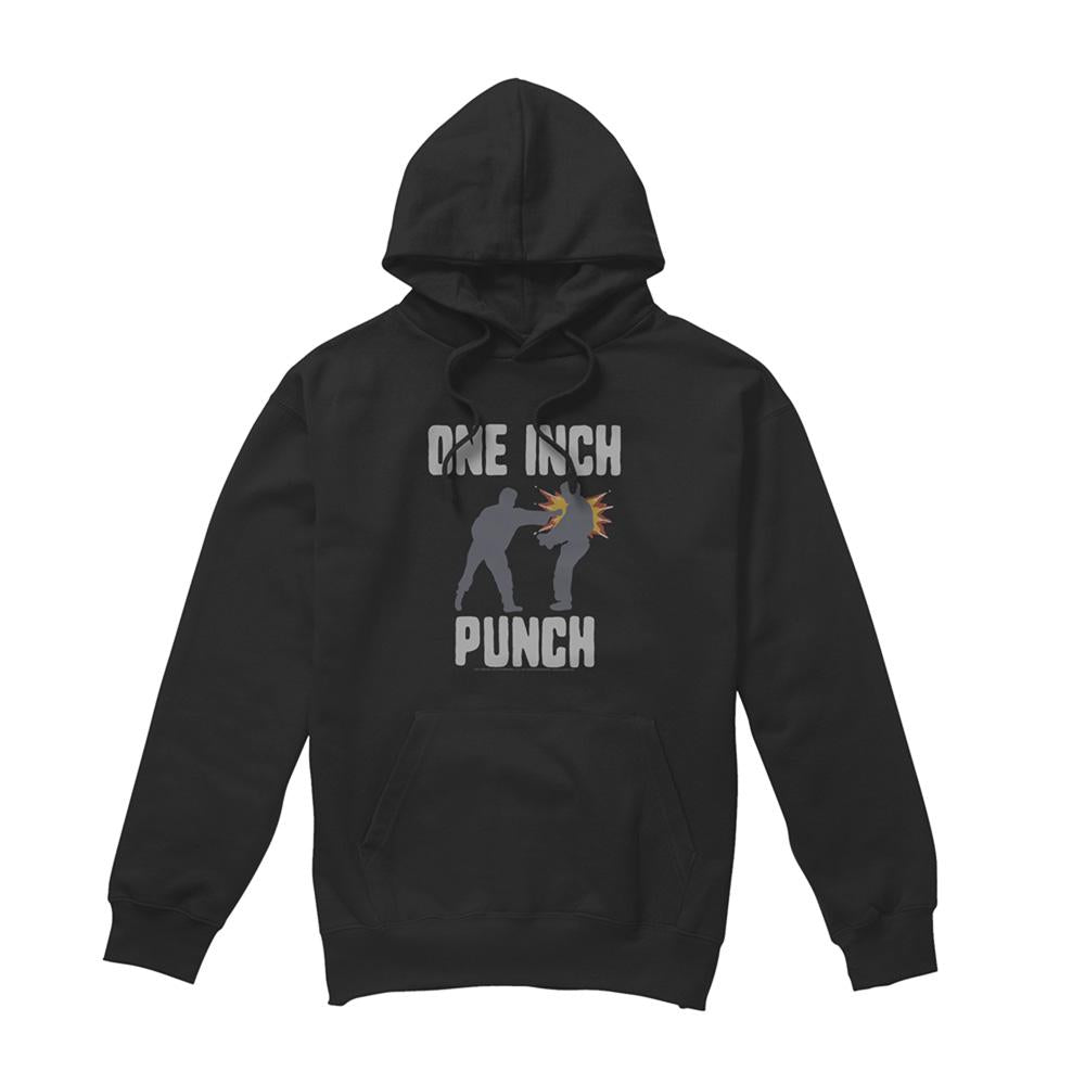 Black - Front - Bruce Lee Unisex Adult The Small But Mighty Hoodie