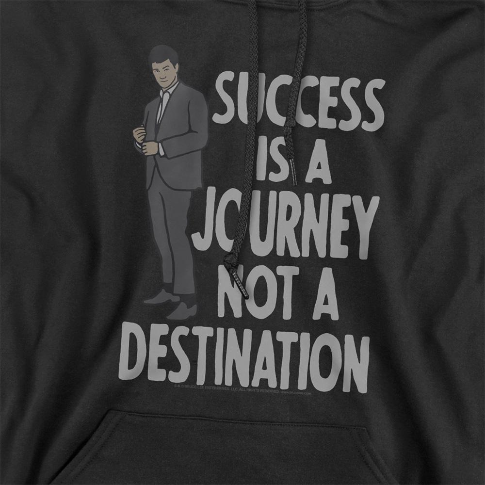 Black - Side - Bruce Lee Unisex Adult The Take Your Time Hoodie