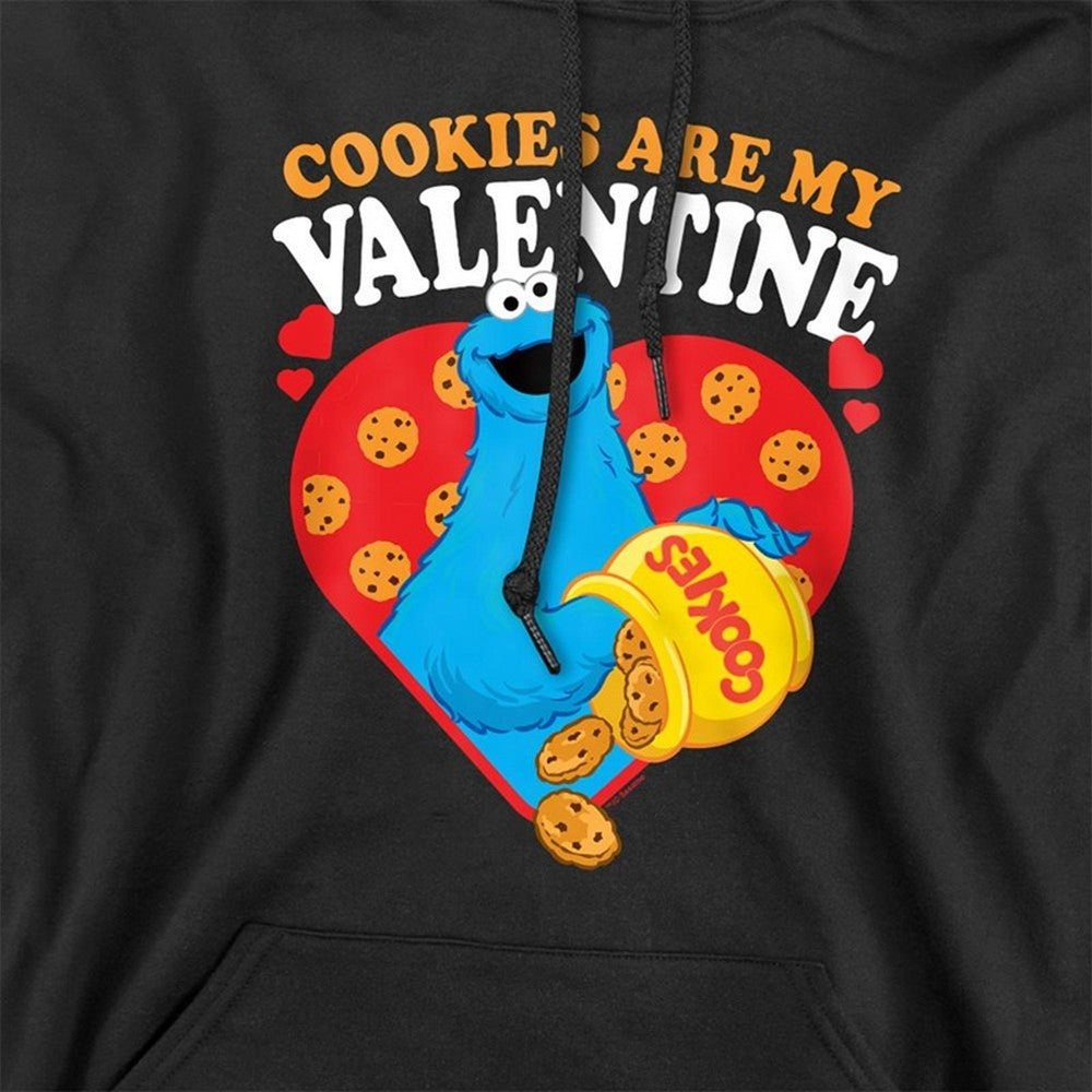 Black - Side - Sesame Street Unisex Adult Hoodie