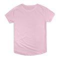 Light Pink - Back - Barbie Womens-Ladies Repeat Logo Regular T-Shirt