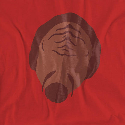 Red - Side - Star Trek: The Next Generation Womens-Ladies Klingon T-Shirt