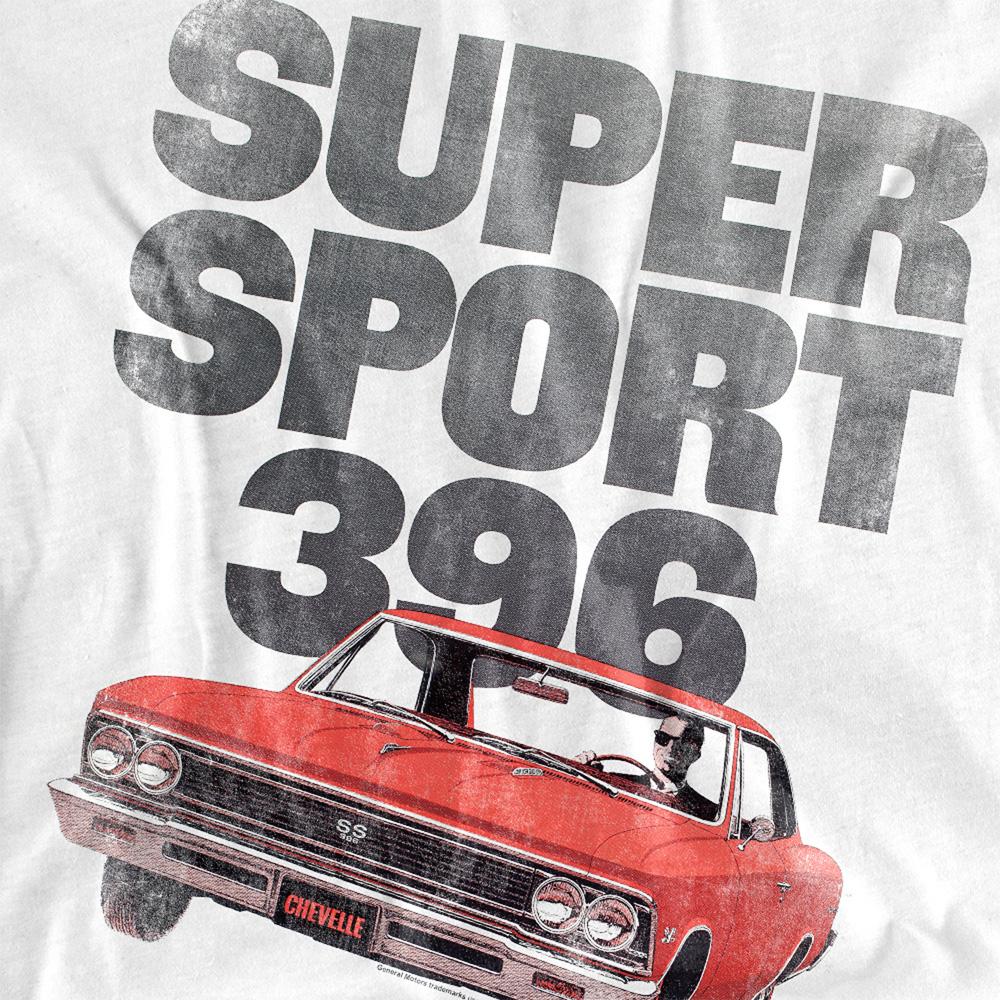 White - Side - Chevrolet Womens-Ladies Chevelle Ss T-Shirt