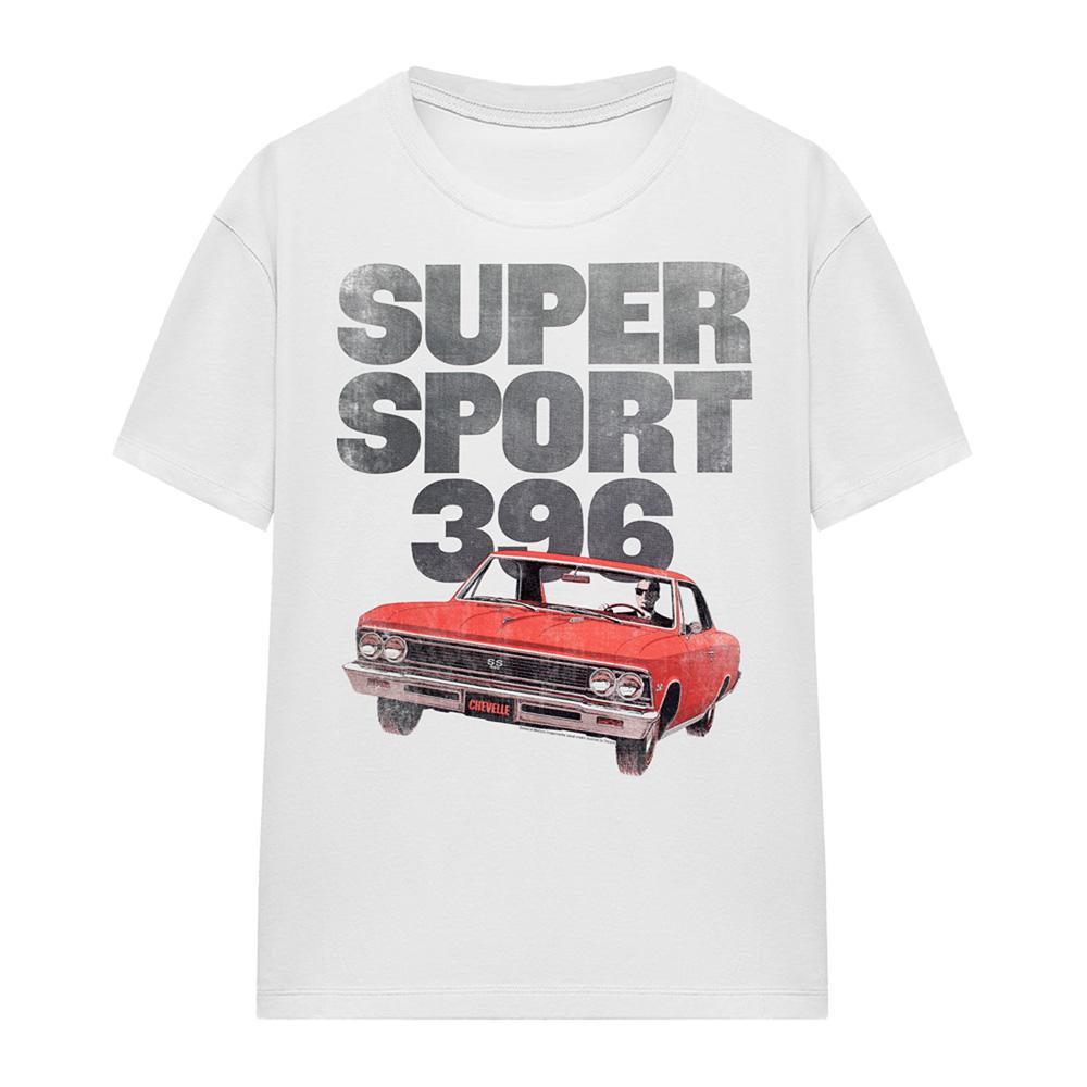 White - Front - Chevrolet Womens-Ladies Chevelle Ss T-Shirt