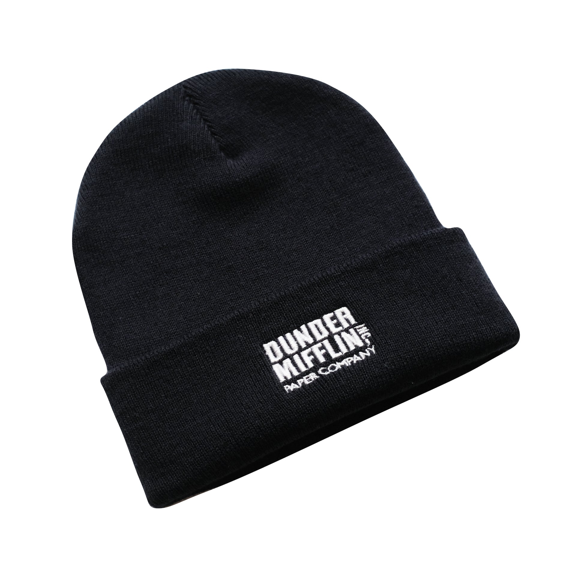 Navy - Side - The Office Mens Dunder Mifflin Beanie