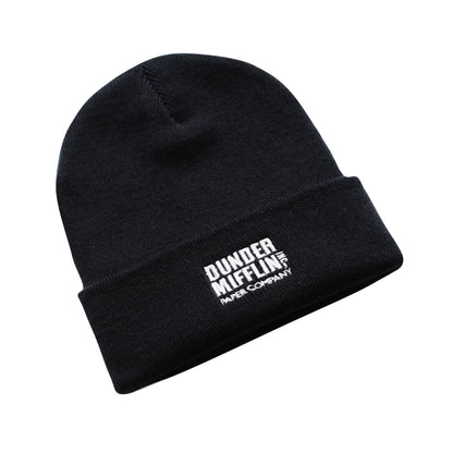 Navy - Side - The Office Mens Dunder Mifflin Beanie