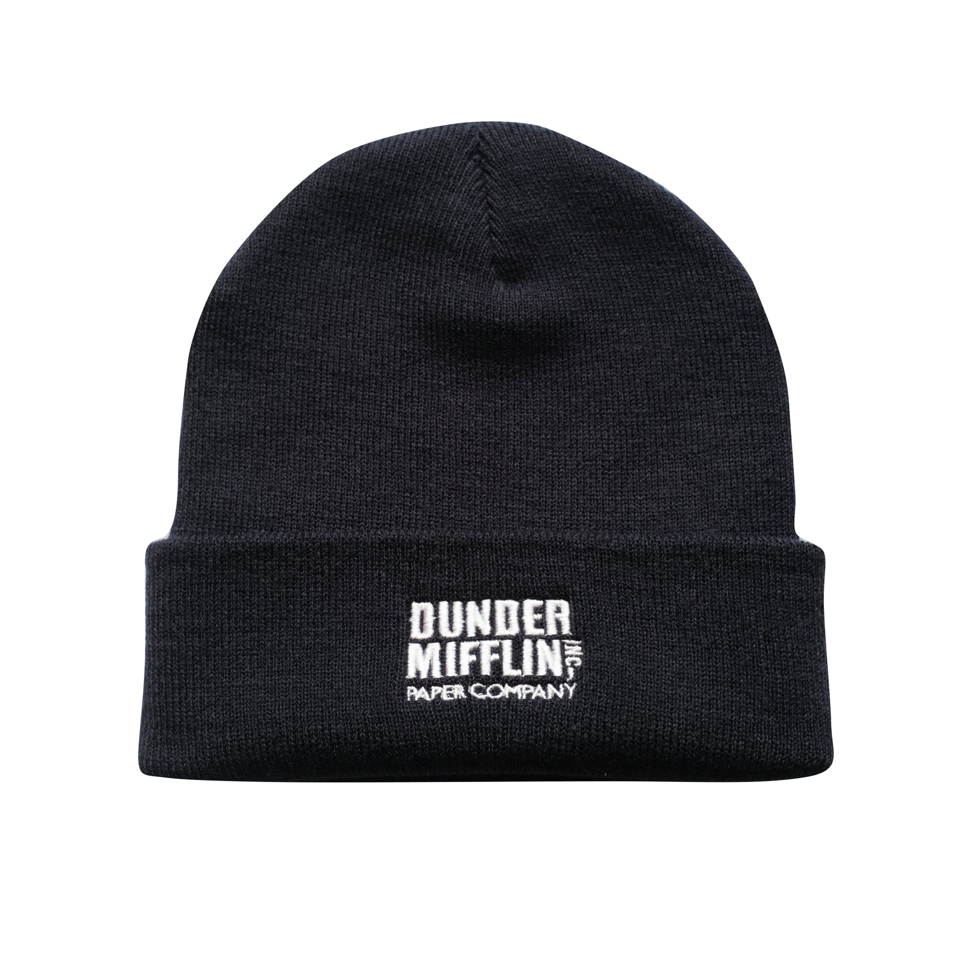 Navy - Front - The Office Mens Dunder Mifflin Beanie