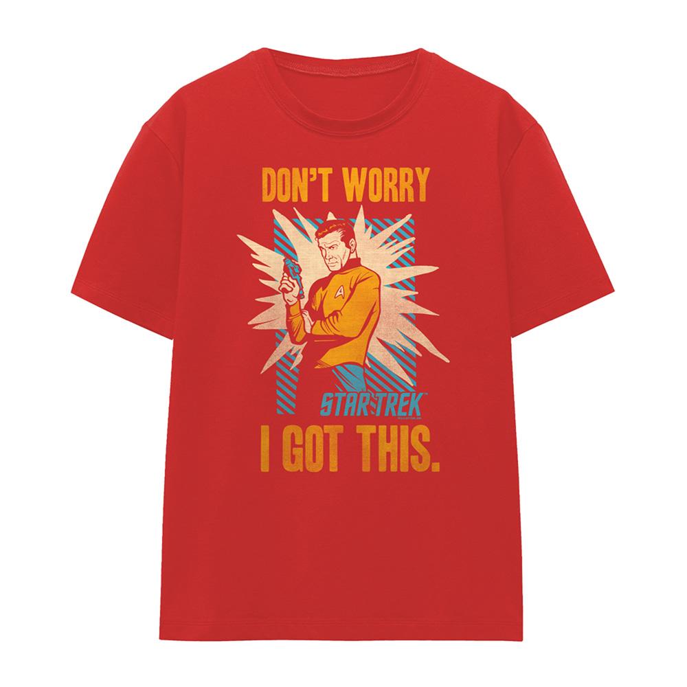Red - Front - Star Trek: The Next Generation Womens-Ladies I Got This T-Shirt