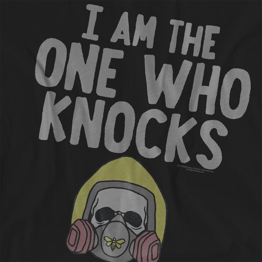 Black - Side - Breaking Bad Womens-Ladies I Am The One Who Knocks T-Shirt