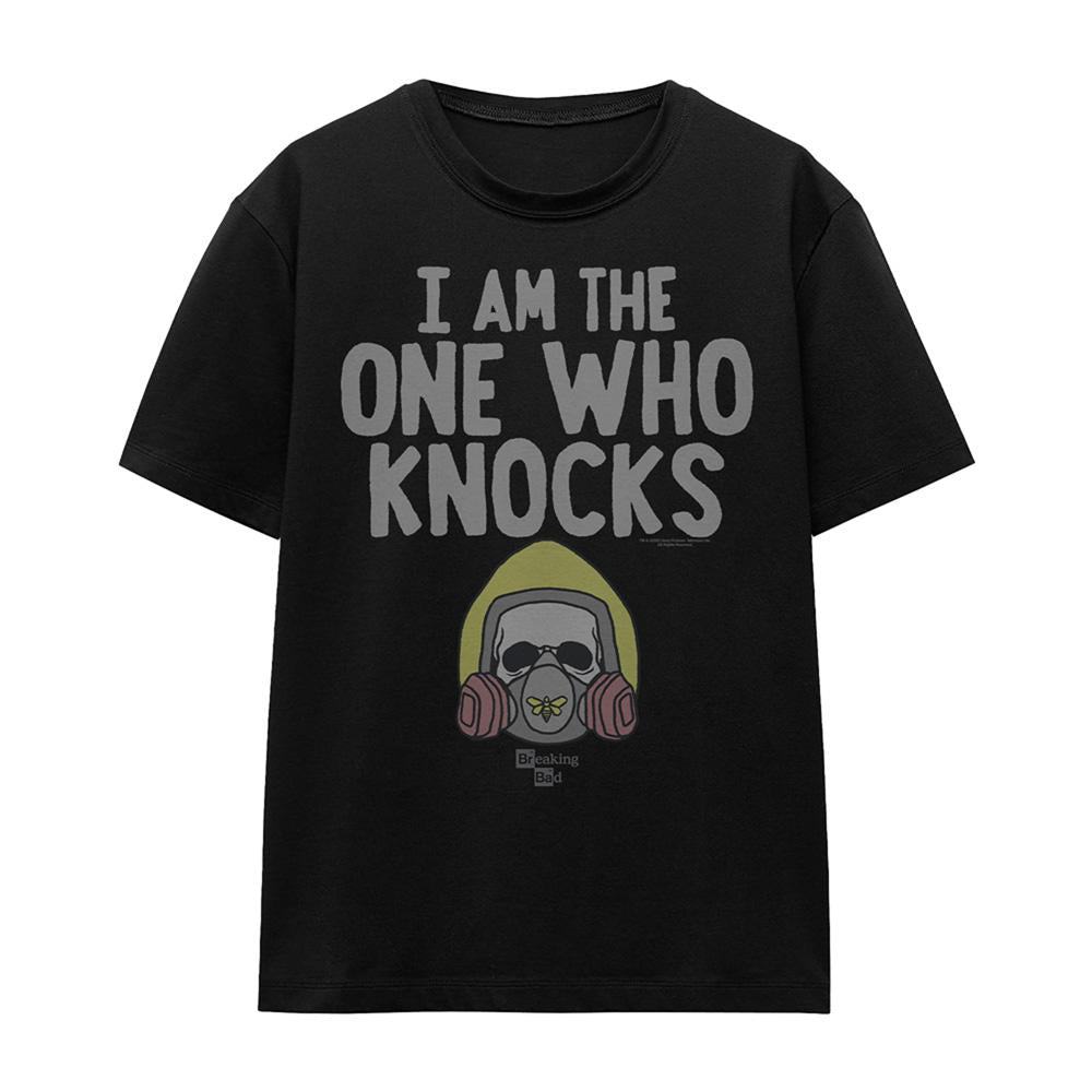 Black - Front - Breaking Bad Womens-Ladies I Am The One Who Knocks T-Shirt