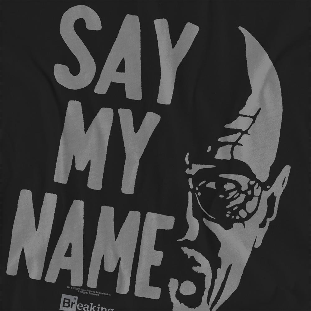 Black - Side - Breaking Bad Womens-Ladies Say My Name T-Shirt