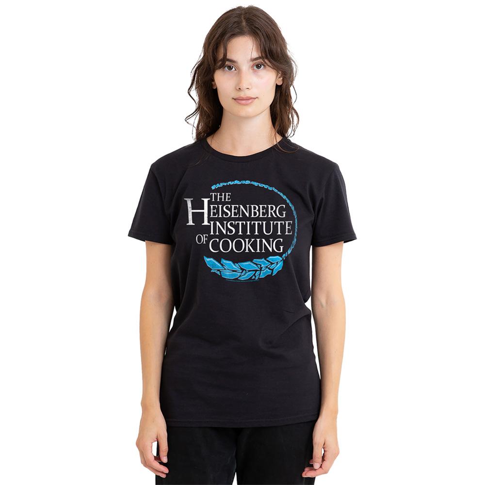 Black - Lifestyle - Breaking Bad Womens-Ladies Heisenberg Institute Of Cooking T-Shirt