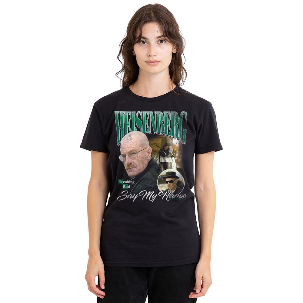 Black - Lifestyle - Breaking Bad Womens-Ladies Heisenberg Homage T-Shirt