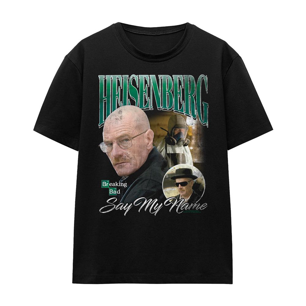Black - Front - Breaking Bad Womens-Ladies Heisenberg Homage T-Shirt