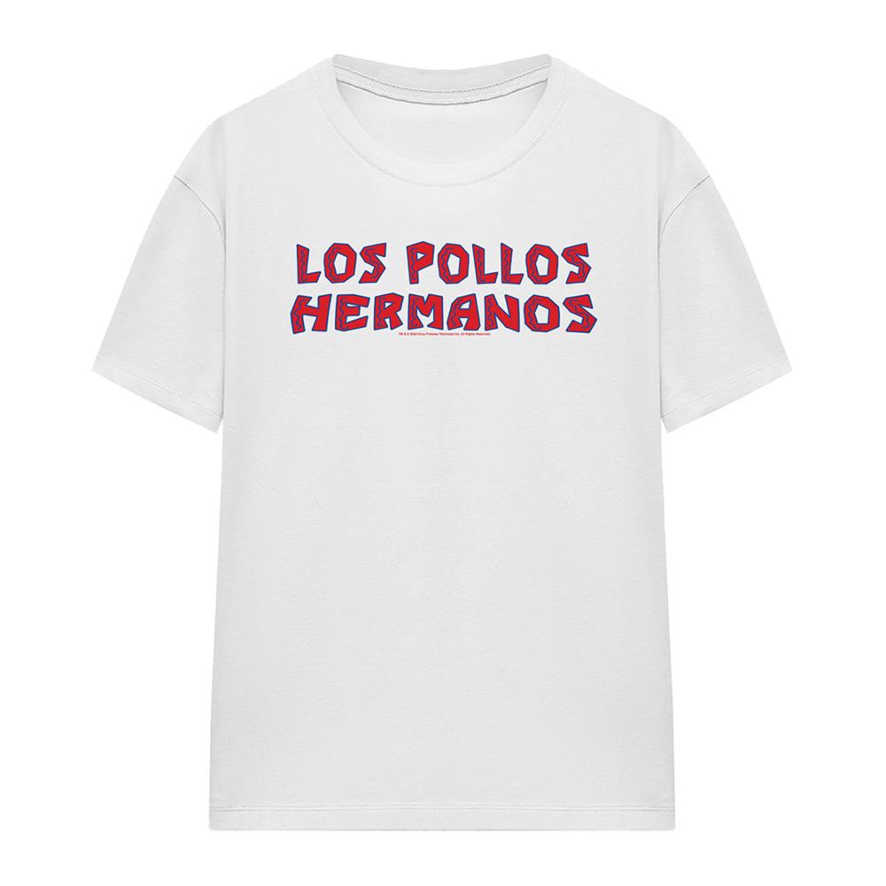 White - Front - Breaking Bad Womens-Ladies Los Pollos Hermanos Logo T-Shirt