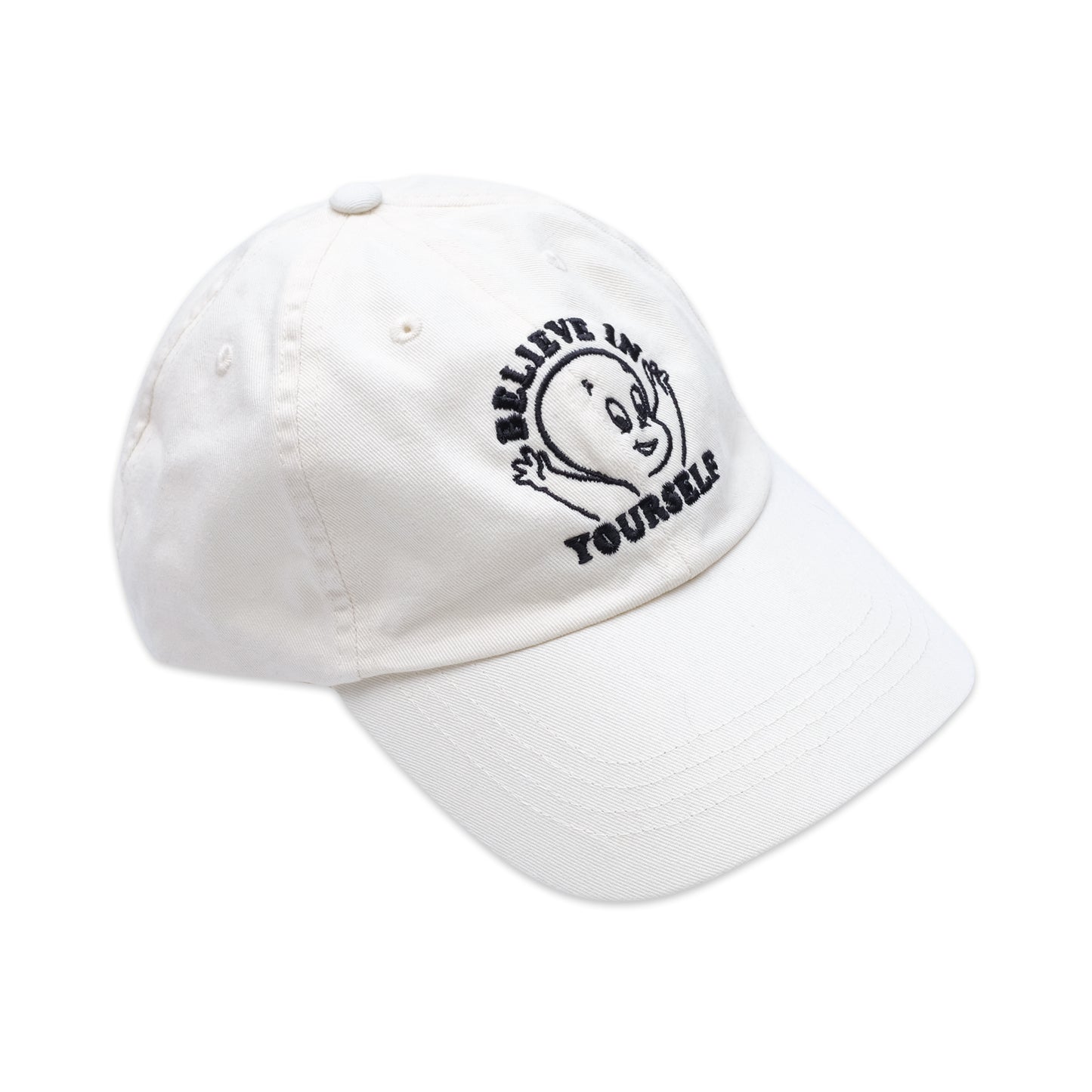 Beige - Back - Casper Mens Believe In Yourself Baseball Cap