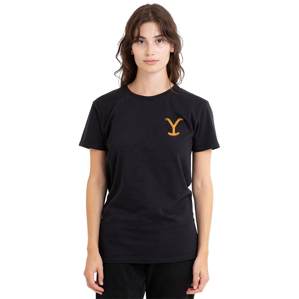 Black - Lifestyle - Yellowstone Womens-Ladies Symbols T-Shirt