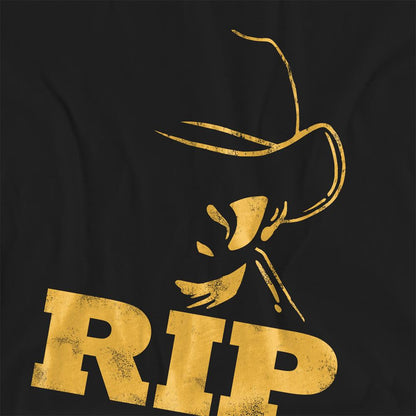 Black - Side - Yellowstone Womens-Ladies Rip Wheeler T-Shirt