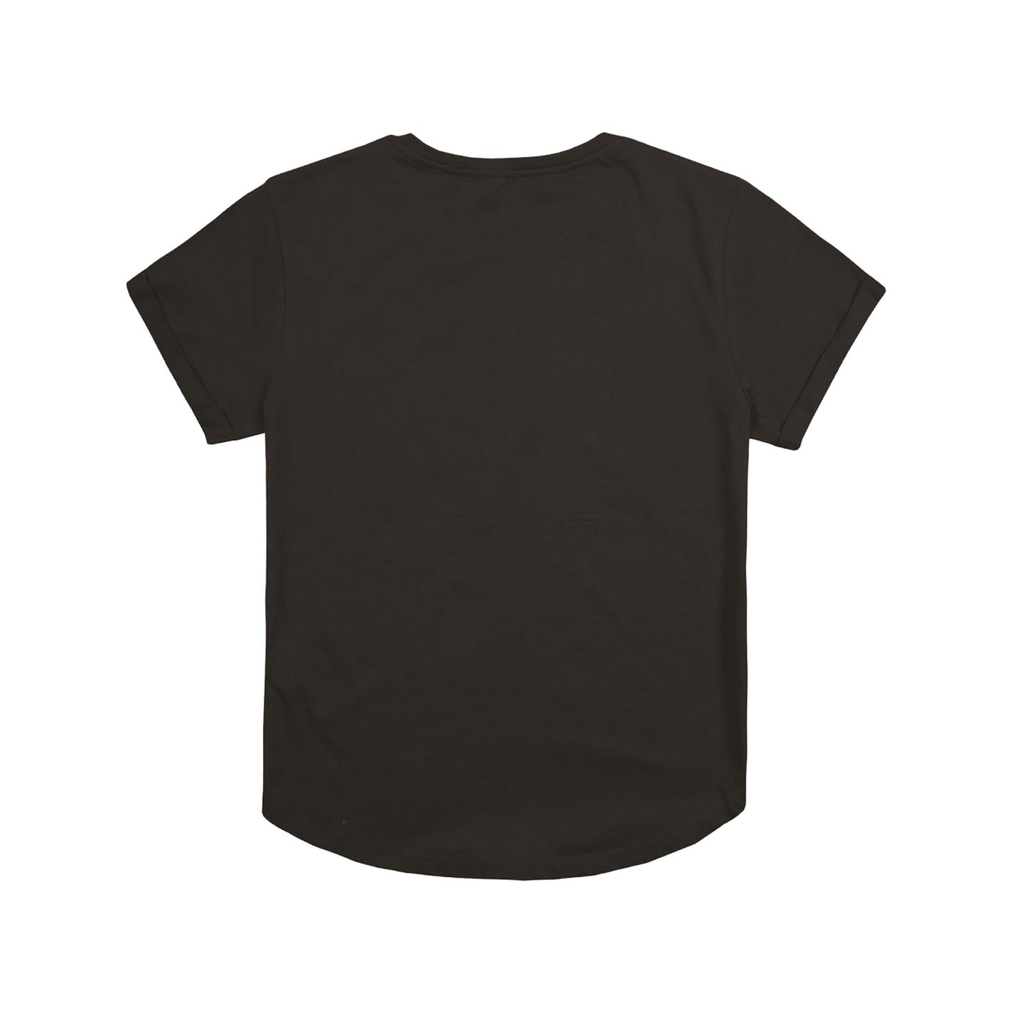 Black - Back - Wonder Woman Womens-Ladies Girl Power T-Shirt