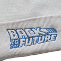 Light Grey - Lifestyle - Back To The Future Mens Outline Logo Beanie