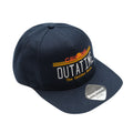 Navy - Back - Back To The Future Mens California Outatime Baseball Cap