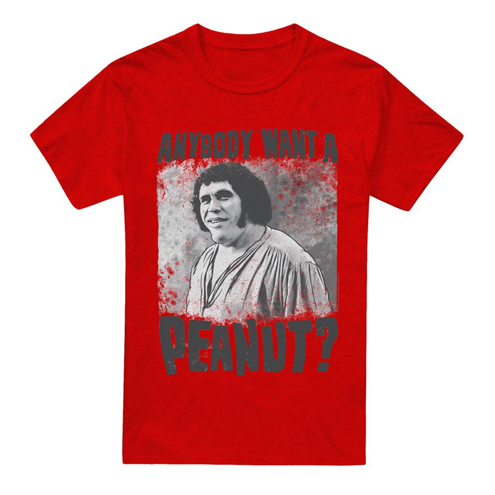 Red - Front - The Princess Bride Unisex Adult Anybody Want A Peanut? Heather T-Shirt