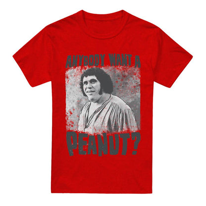 Red - Front - The Princess Bride Unisex Adult Anybody Want A Peanut? Heather T-Shirt