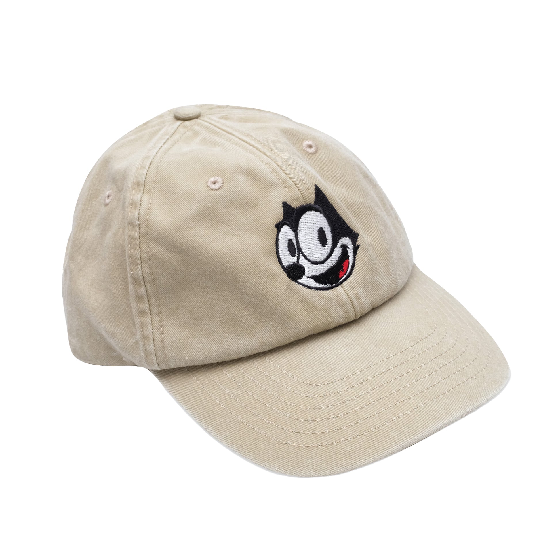 Stone - Back - Felix The Cat Mens Face Vintage Baseball Cap