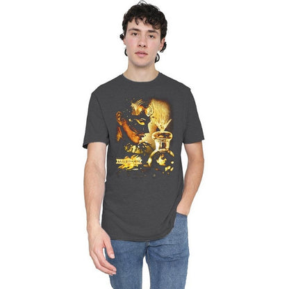 Charcoal - Lifestyle - MirrorMask Unisex Adult Heather T-Shirt