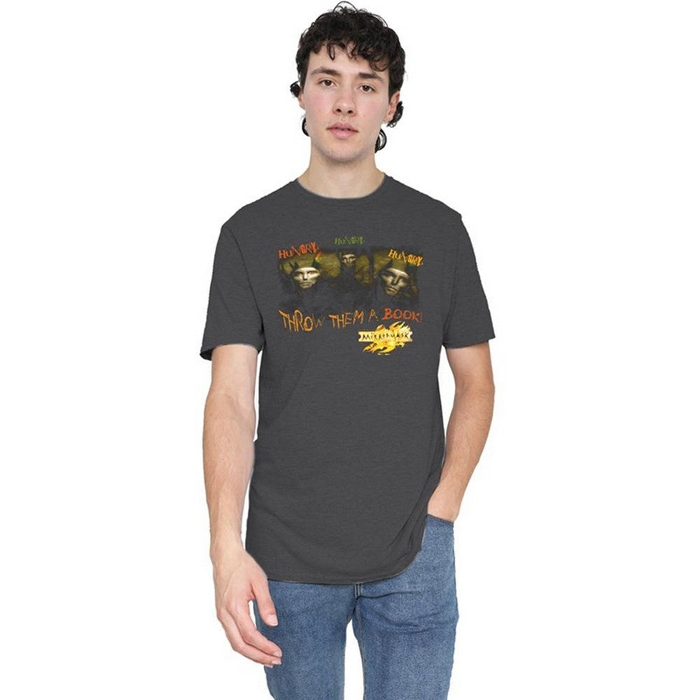 Charcoal - Lifestyle - MirrorMask Unisex Adult Heather T-Shirt