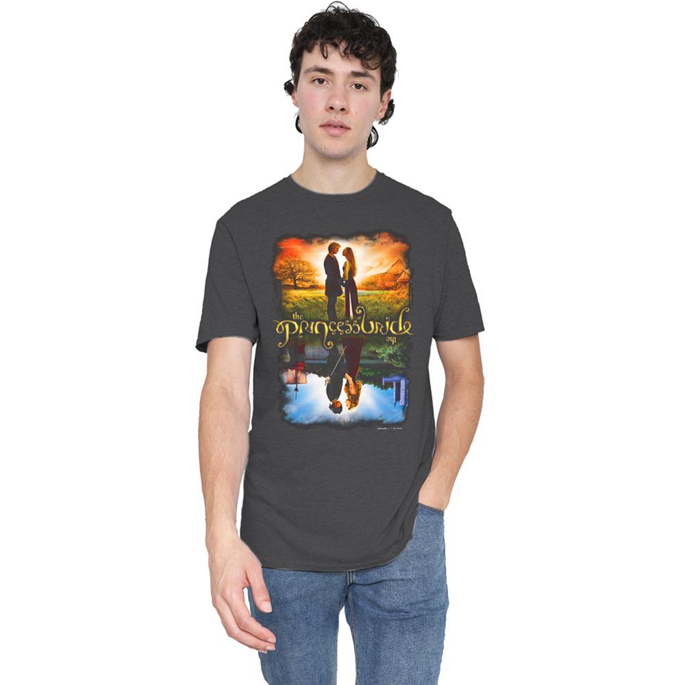 Charcoal - Lifestyle - The Princess Bride Unisex Adult Poster Heather T-Shirt