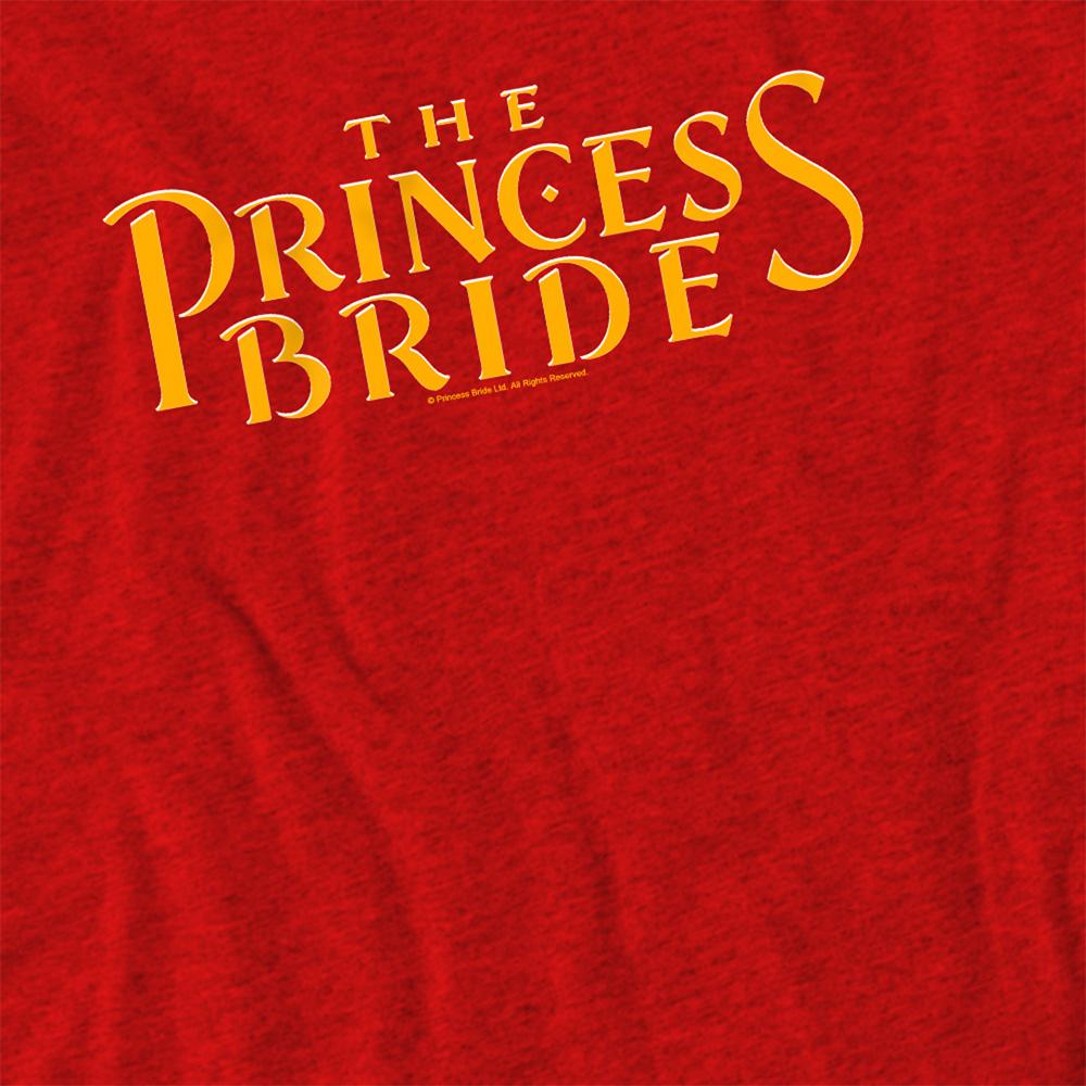 Charcoal - Side - The Princess Bride Unisex Adult Logo Heather T-Shirt