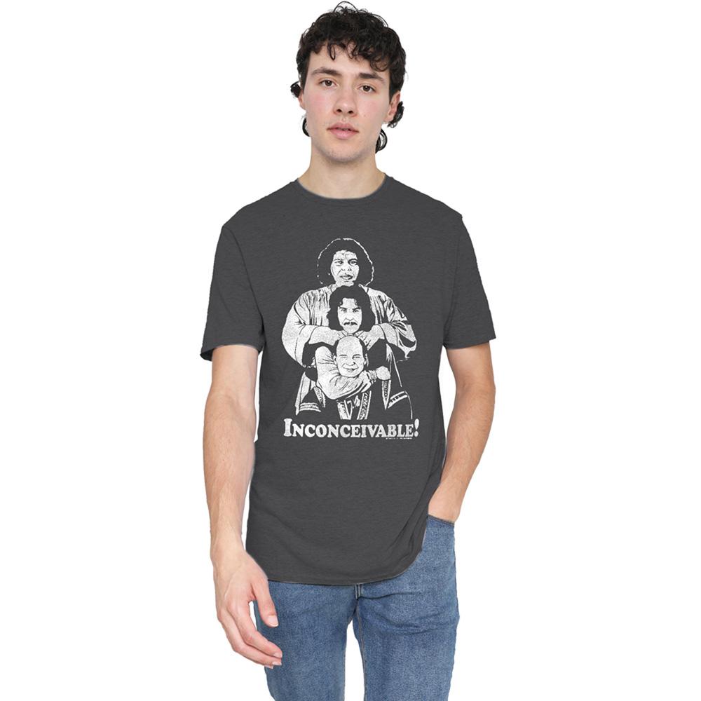 Charcoal - Lifestyle - The Princess Bride Unisex Adult Inconceivable! Heather T-Shirt
