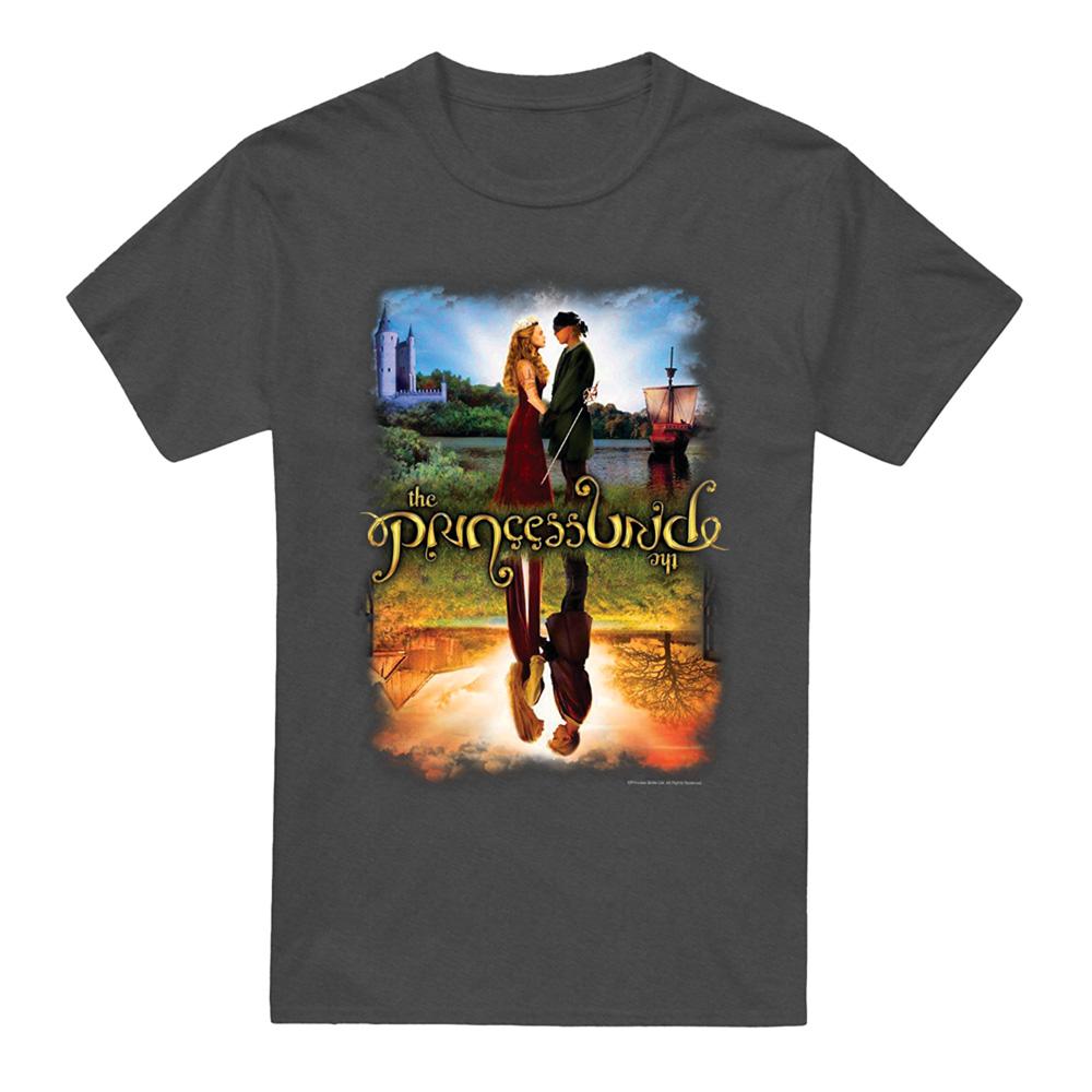 Charcoal - Front - The Princess Bride Unisex Adult Reflection Heather T-Shirt