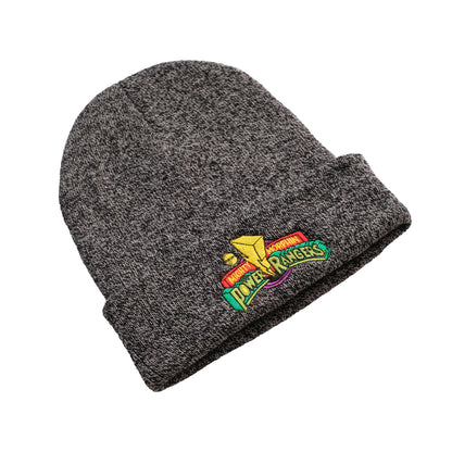 Antique Grey - Side - Power Rangers Mens Logo Beanie