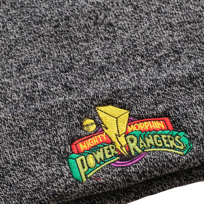 Antique Grey - Lifestyle - Power Rangers Mens Logo Beanie