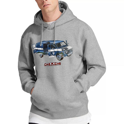 Athletic Heather - Back - GMC Unisex Adult Van Hoodie