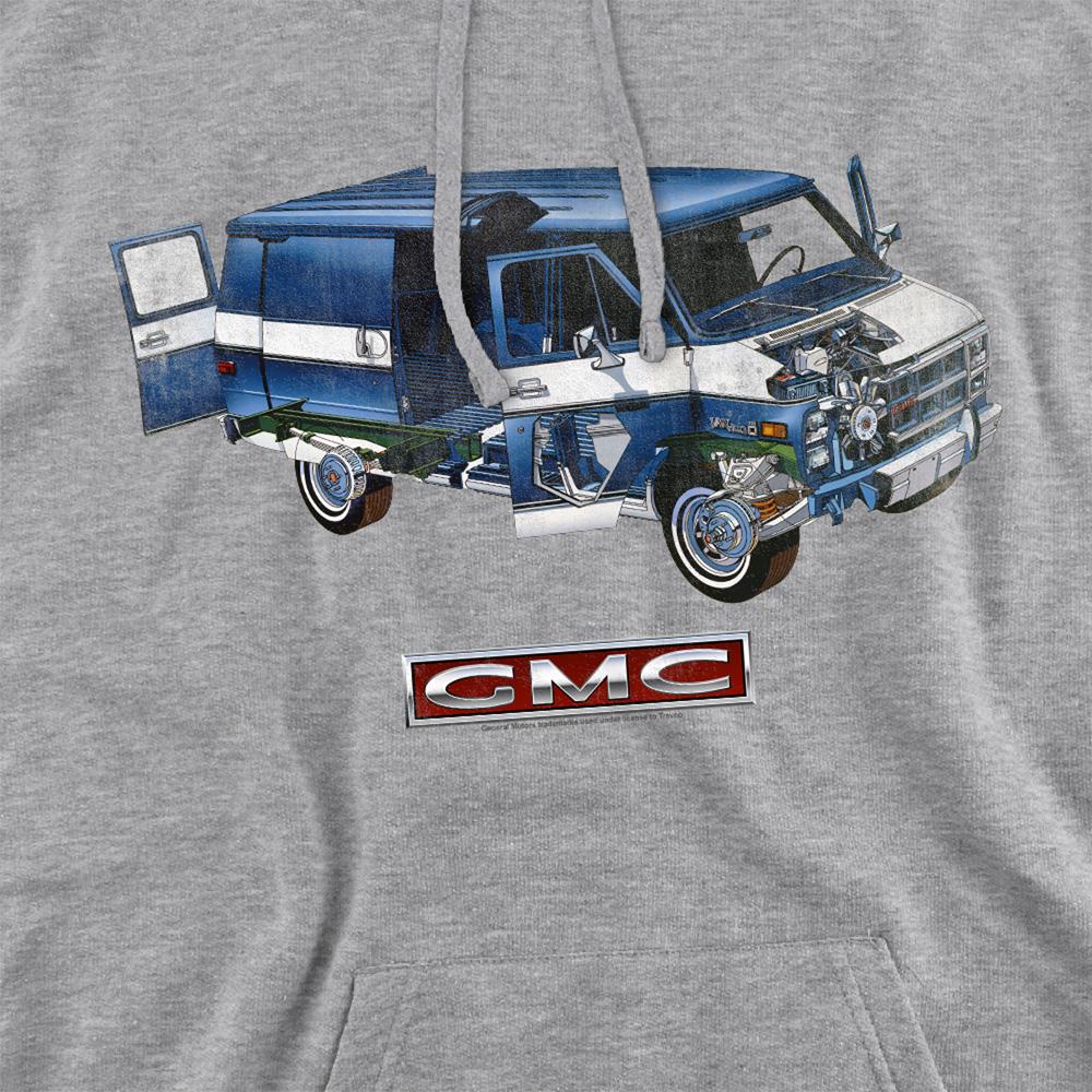 Athletic Heather - Side - GMC Unisex Adult Van Hoodie