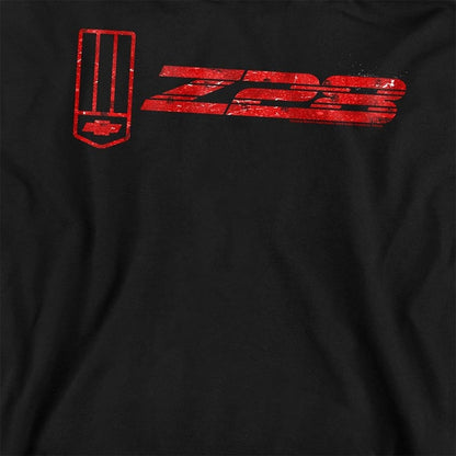 Black - Side - Chevrolet Unisex Adult The Z28 Sweatshirt