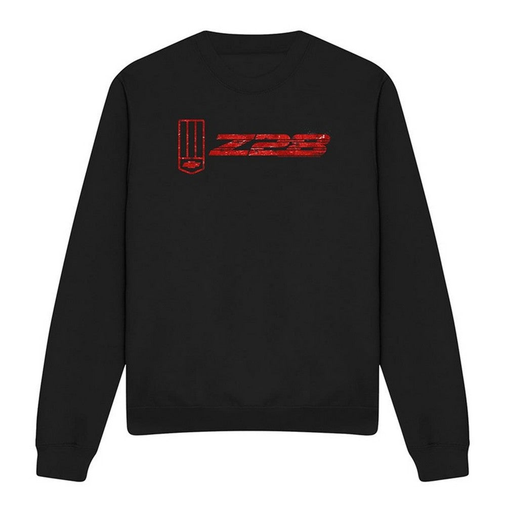 Black - Front - Chevrolet Unisex Adult The Z28 Sweatshirt