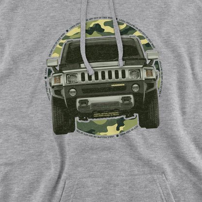 Athletic Heather - Side - Hummer Unisex Adult Lead Or Follow Hoodie