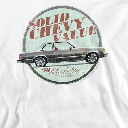White - Side - Chevrolet Unisex Adult Do The Bu Sweatshirt