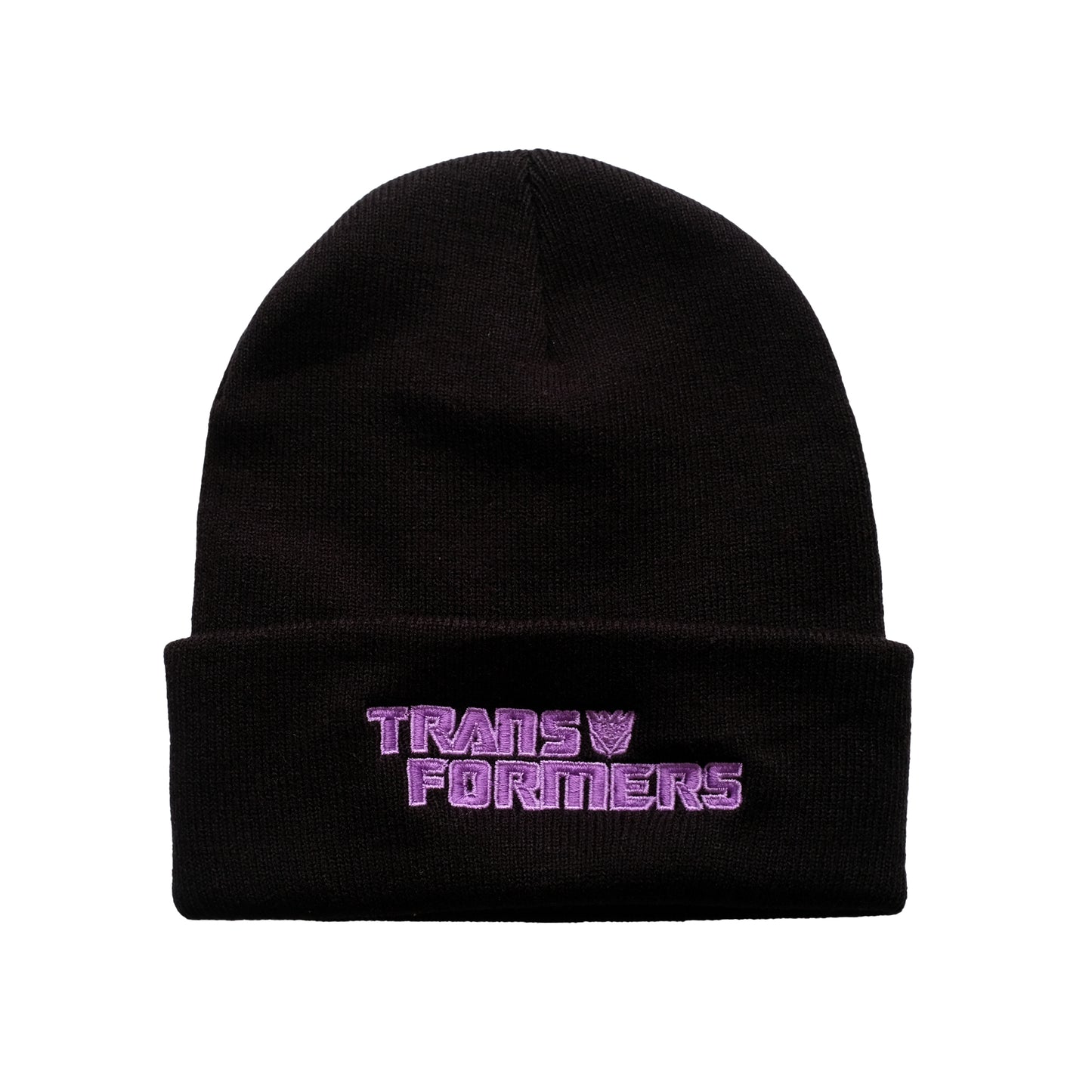 Black - Front - Transformers Mens Decepticon Retro Beanie