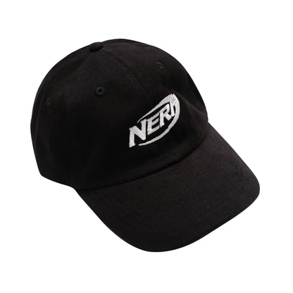 Black - Side - Nerf Mens Logo Baseball Cap